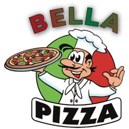 Bella Pizza logo.